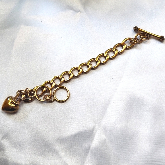 Juicy Couture Bracelet with Charms‎ Goldtone - Picture 1 of 5